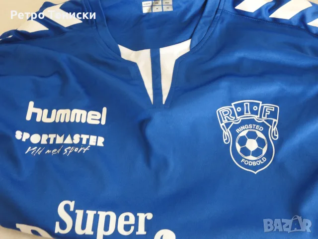 Тениска Ringsted Hummel — Мъже размер L Синьо, снимка 3 - Тениски - 56319754