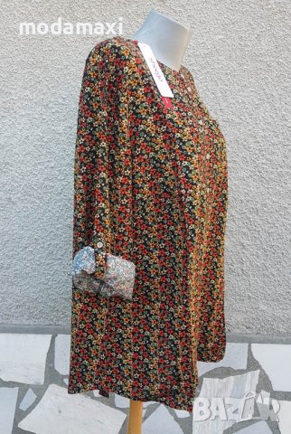 3XL Нова туника Sheego, снимка 3 - Блузи с дълъг ръкав и пуловери - 42223371