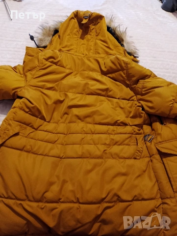 Продавам мъжко зимно яке с качулка Zara Man, снимка 3 - Якета - 53130933