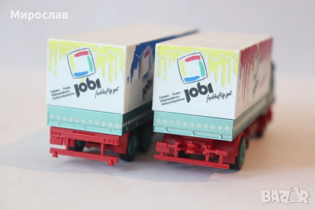 HERPA H0 1/87 MERCEDES BENZ МОДЕЛ КОЛИЧКА КАМИОН TIR, снимка 9 - Колекции - 50558655