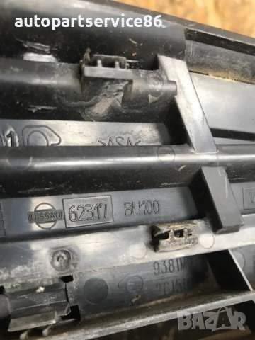 Предна решетка за Nissan Almera Tino 1.8 (2004) 62317BU100, снимка 2 - Части - 54328029