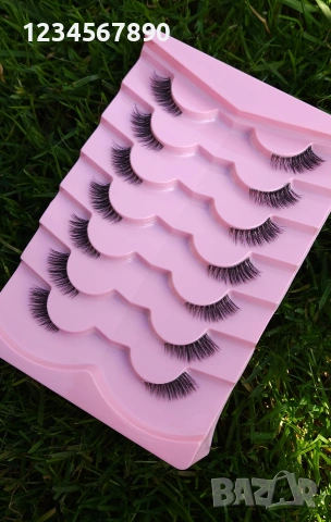 3D Мигли половинки