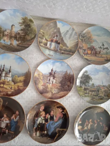 Немски колекционерски порцеланови чинии