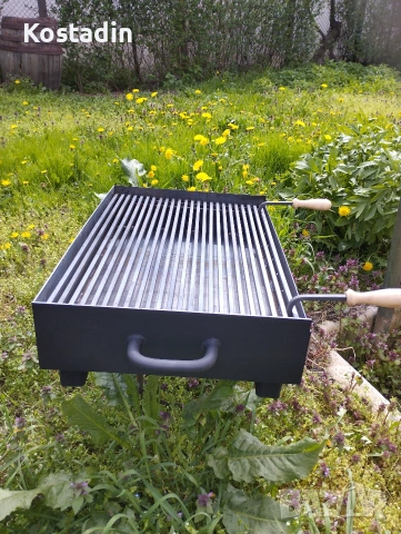 скара на дървени въглища 60 на 40, снимка 3 - Други стоки за дома - 54021721