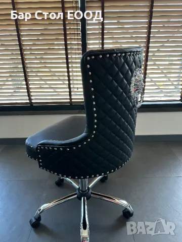 Стол на колелца Lyon с 24 м гаранция и безплатна доставка до офис, снимка 12 - Столове - 41506618