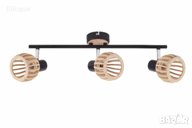 Спот Woody, E14, 1 x max 40W, красота и стил в едно