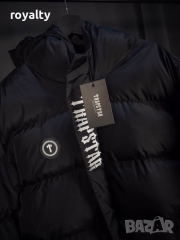 TRAPSTAR Черно Мъжко Яке, снимка 7 - Якета - 52249072