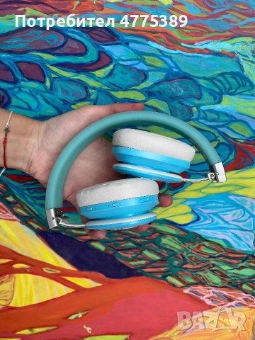 Rapoo S700 Bluetooth слушалки – Отлично състояние + кабели и калъф, снимка 3 - Bluetooth слушалки - 53949775