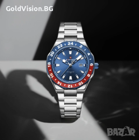 NAVIFORCE 9249 – класически мъжки кварцов часовник, снимка 2 - Мъжки - 54247711
