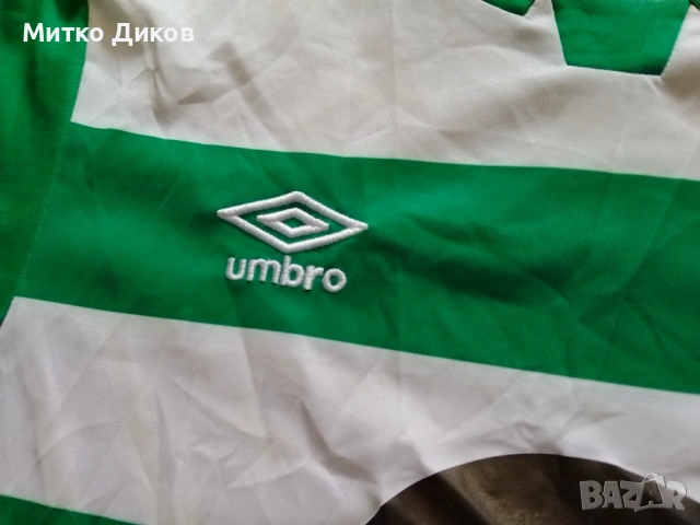Шамрок Роувърс Ирландия Ейре маркова тениска Умбро размер Л, снимка 9 - Футбол - 54217721
