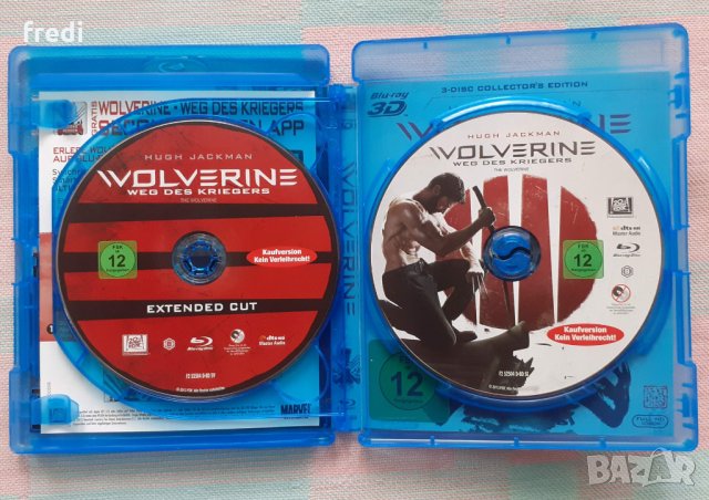 The Wolverine (2013) Върколакът 3D (blu-ray disk) х 3 без бг субтитри, снимка 3 - Blu-Ray филми - 29989337