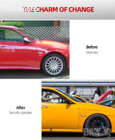 LED мигач страничен бягащ мигачи Alfa Romeo 156 147 Fiat Tipo Lancia Delta кристални, снимка 5 - Части - 38363310