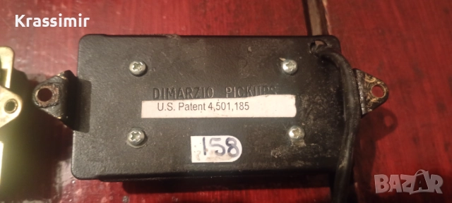 DiMarzio Humbucker Pickup Set. Адаптери за китара., снимка 3 - Китари - 52730027