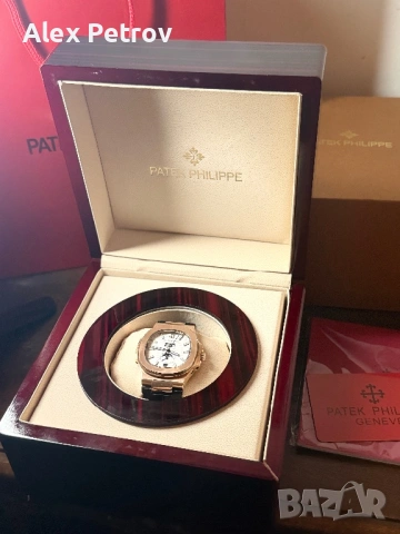 Patek Philippe Nautilus Moonphase, снимка 2 - Мъжки - 53925207