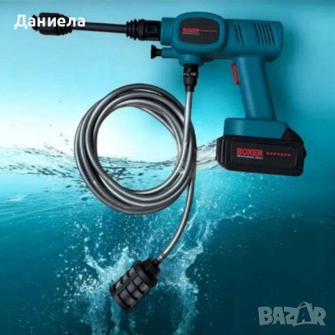Акумулаторна водоструйка BOXER двойна батерия 6000 A - 36V с 2 батерии и куфар - мощна и компактна, снимка 3 - Други инструменти - 54055763