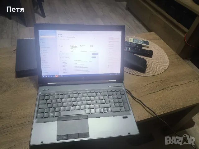Мощен лаптоп HP EliteBook 8570w / i7 / 12GB RAM / SSD / Висок клас работна станция, снимка 6 - Лаптопи за работа - 56150983