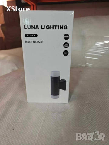 Външен LED аплик 10W, 280lm, 3000K – устойчив на влага и прах, снимка 4 - Лампи за стена - 51787295