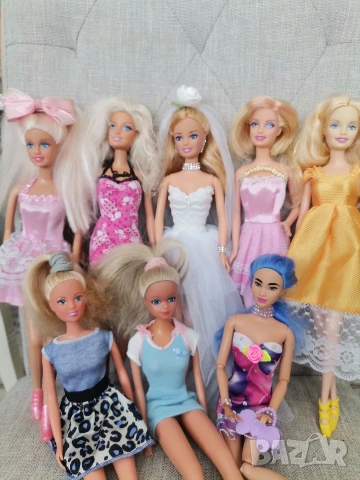 ВСИЧКО 20 Евро - Лот 8 Барби кукли с дрехи – ниска цена!, снимка 2 - Кукли - 54097329