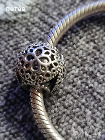 сребърна гривна Pandora .Pandora., снимка 8 - Антикварни и старинни предмети - 55942234