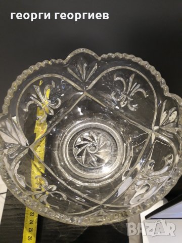 Кристална купа продавам. Нова, неизползвана., снимка 2 - Други - 35280285