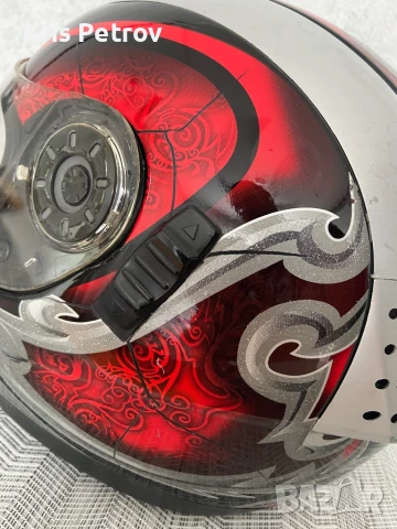 Пистова Каска За Мотор CAN Размер L 59-60см, снимка 8 - Аксесоари и консумативи - 50760997