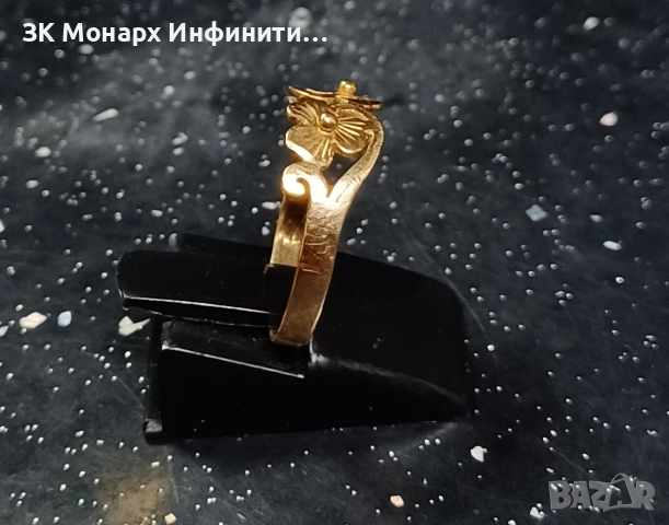 Златен пръстен /585/, снимка 2 - Пръстени - 53103682