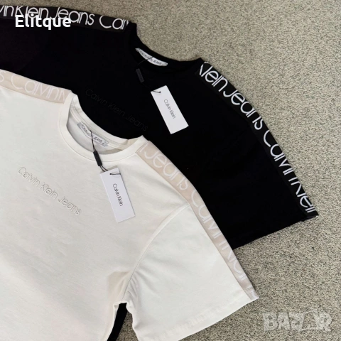 памучни тениски calvin klein guess , снимка 7 - Тениски - 53282293