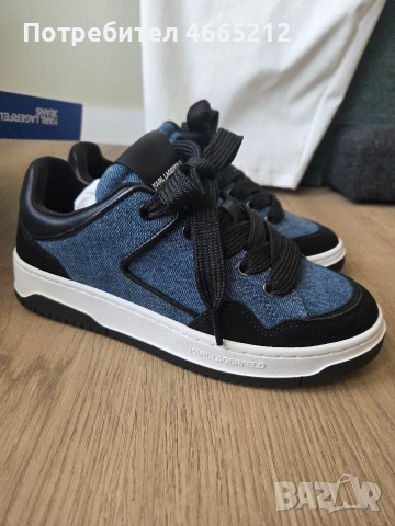 Оригинални кецове Karl Lagerfeld , снимка 2 - Кецове - 54188005