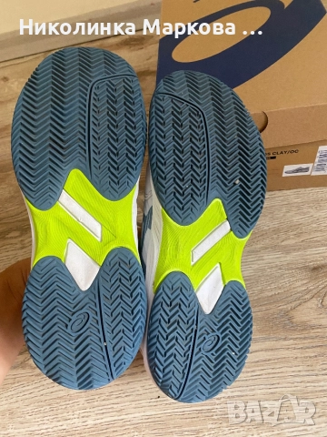 Детски маратонки за зала Asics, снимка 4 - Детски маратонки - 51614935