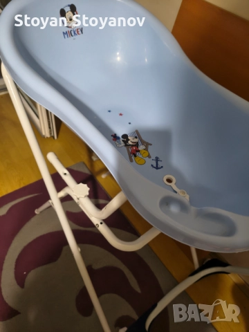 Детска Вана с Поставка (Mickey Mouse, Keeeper), снимка 4 - За банята - 52791160