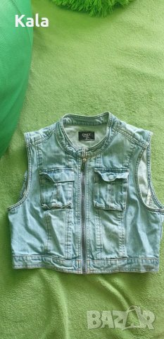 Дънково яке, елек и други, снимка 3 - Якета - 50276479