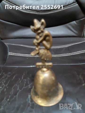 Звънче, снимка 2 - Антикварни и старинни предмети - 31246321