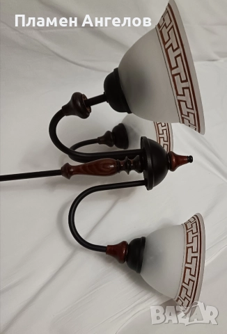 Стар, ретро полилей Rustica. , снимка 4 - Антикварни и старинни предмети - 52786913