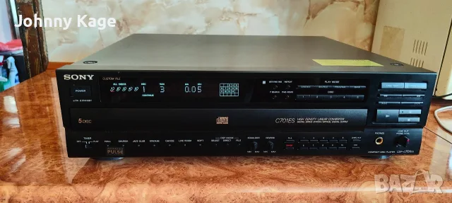 Sony CDP-C701ES 
, снимка 4 - Аудиосистеми - 56404193