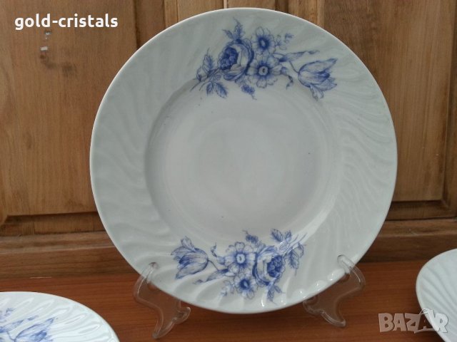 Стар български порцелан чинии, снимка 5 - Антикварни и старинни предмети - 33771652