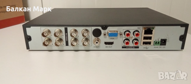 Видеорекордер, видеорегистратор KKmoon 7308LM (TP-AHD118) – 8-канален DVR за аналогови AHD камери, снимка 2 - Други - 52010149