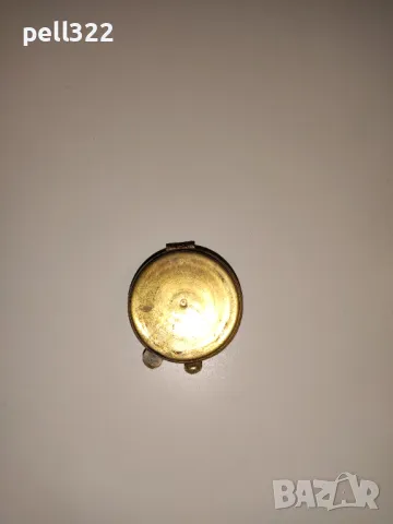 Нацистки кутийки за компас или ръчен часовник, месинг ВСВ, снимка 9 - Антикварни и старинни предмети - 48559610