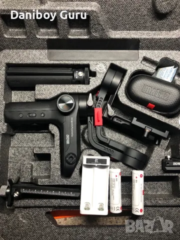 Zhiyun WEEBILL LAB 3-осен ръчен Gimbal стабилизатор за камер и фотоапарати, снимка 6 - Чанти, стативи, аксесоари - 48653448