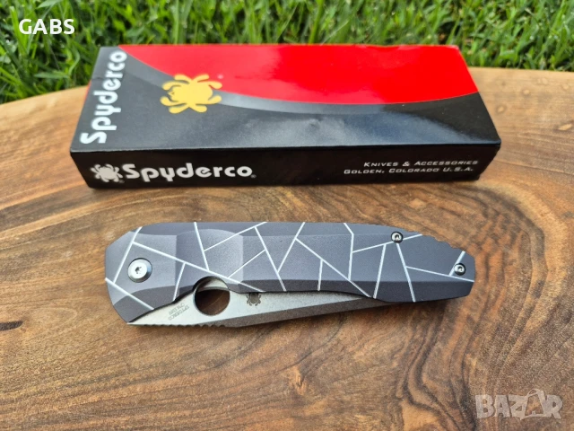 Сгъваем нож Spyderco Nirvana C199, снимка 3 - Ножове - 51051418
