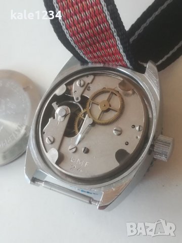 Ruhla wasserdicht. Germany. Дамски часовник. Амфибия. Водолазен. Механичен. Гмуркане. Vintage watch, снимка 6 - Дамски - 39998494