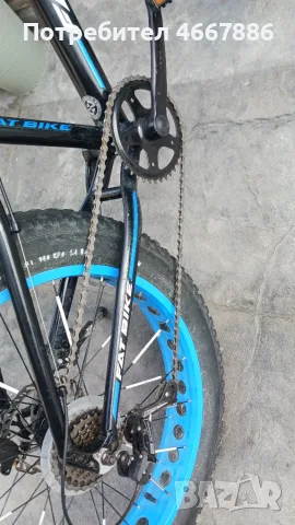 Fat bike колело  с 6 скорости ,24 цола и алуминиева олекотена рамка ., снимка 7 - Велосипеди - 55799251