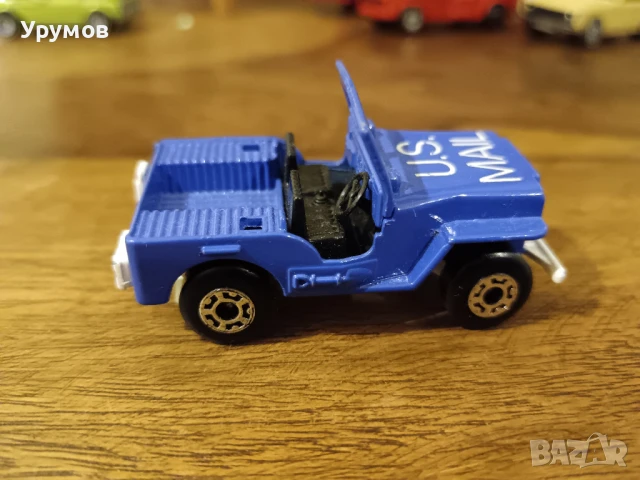 Метална  количка Matchbox - US Mail Truck Jeep, снимка 3 - Коли, камиони, мотори, писти - 51309345