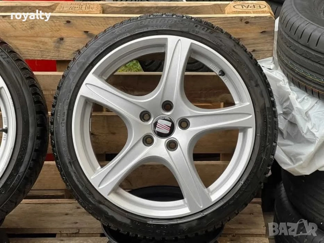 5х112 18 Цола Джанти Фолксвафен VW Golf Passat Seat Skoda Ауди 5x112 ET 45 J 8, снимка 2 - Аксесоари и консумативи - 52139499