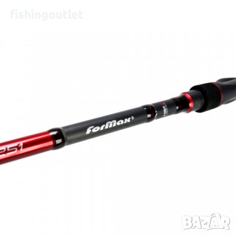 Спиниинг за джиг FORMAX VISAGE SPIN 2.40M 10-45GR, японски карбон !, снимка 2 - Въдици - 37132973