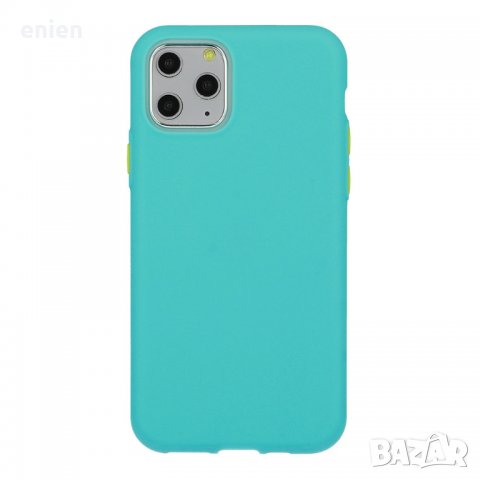 Цветен силиконов кейс TPU за iPhone 12 Mini 12 12 PRO MAX / 6 цвята, снимка 11 - Калъфи, кейсове - 30537283