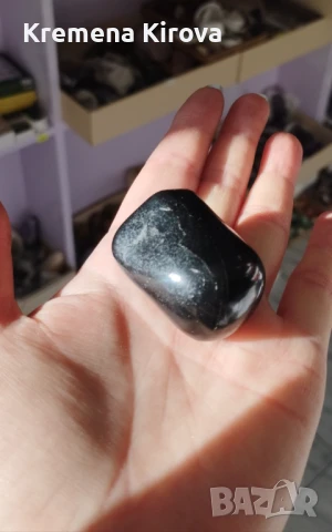 Шунгит. Идея за подарък. Бижута Луди гъби., снимка 1