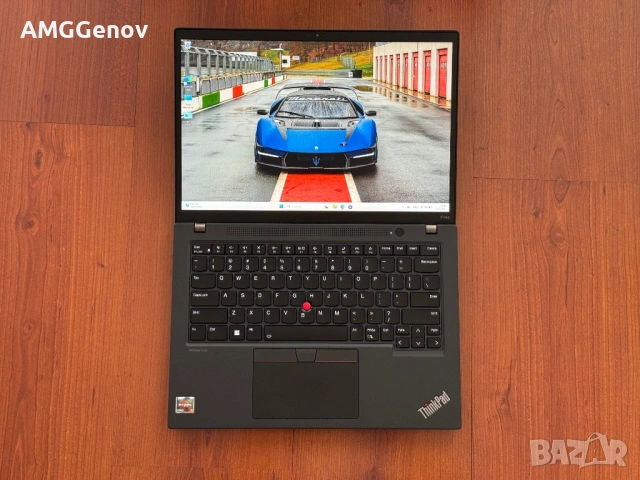 14’FHD+IPS/Ryzen 5 Pro-7540u/32GB LPDDR5x/Thinkpad P14s g4/Radeon 4GB, снимка 4 - Лаптопи за работа - 53886966