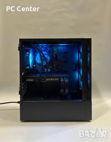 Геймърски компютър AMD Ryzen 5 3600, RTX 2080 8GB, 16GB ram, снимка 2 - Геймърски - 53929055