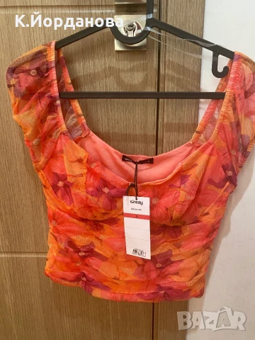 Дамска флорална блуза 