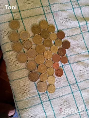 колекция от евро монети центове , снимка 6 - Нумизматика и бонистика - 54170800